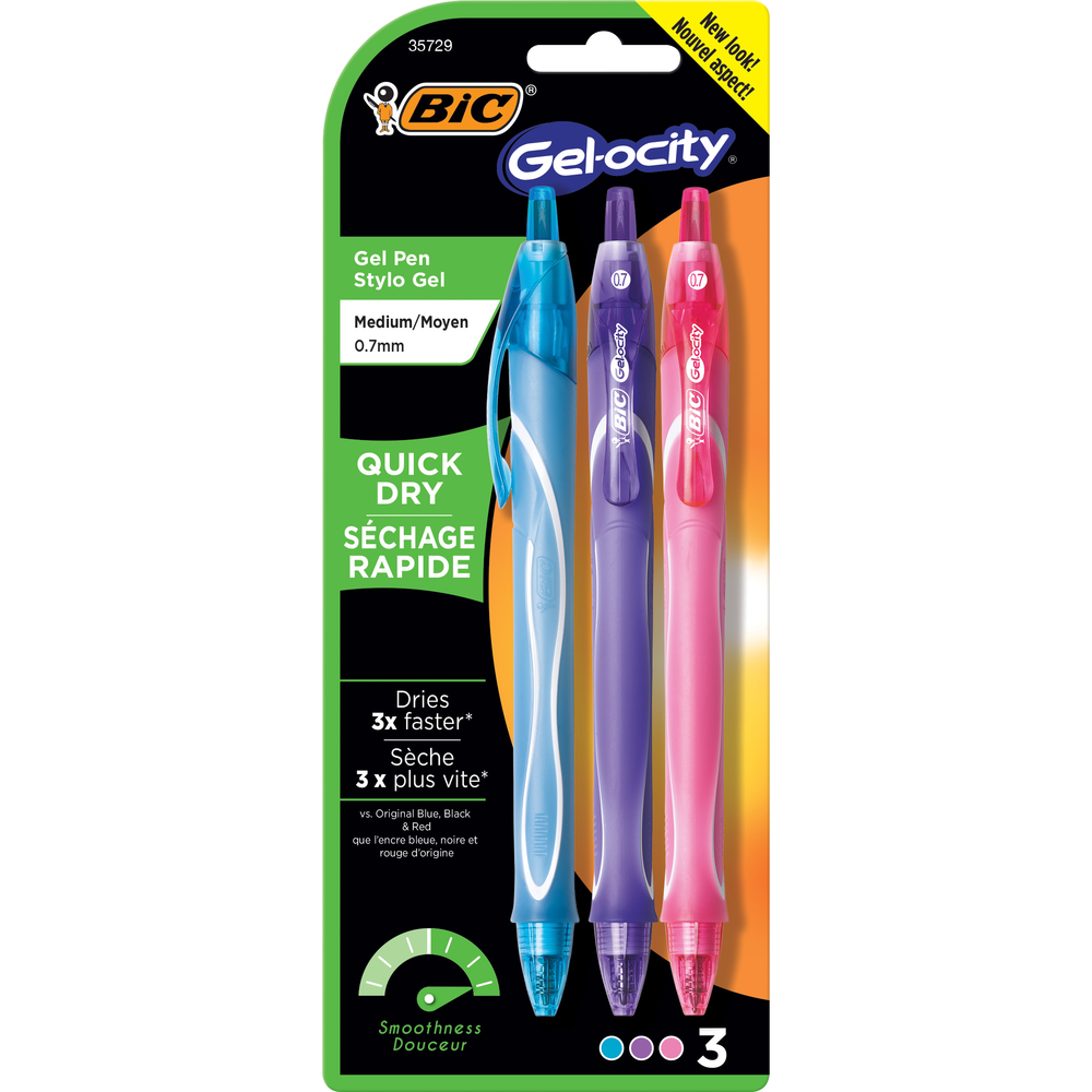 Gel-ocity Quick Dry Retractable Gel Pen