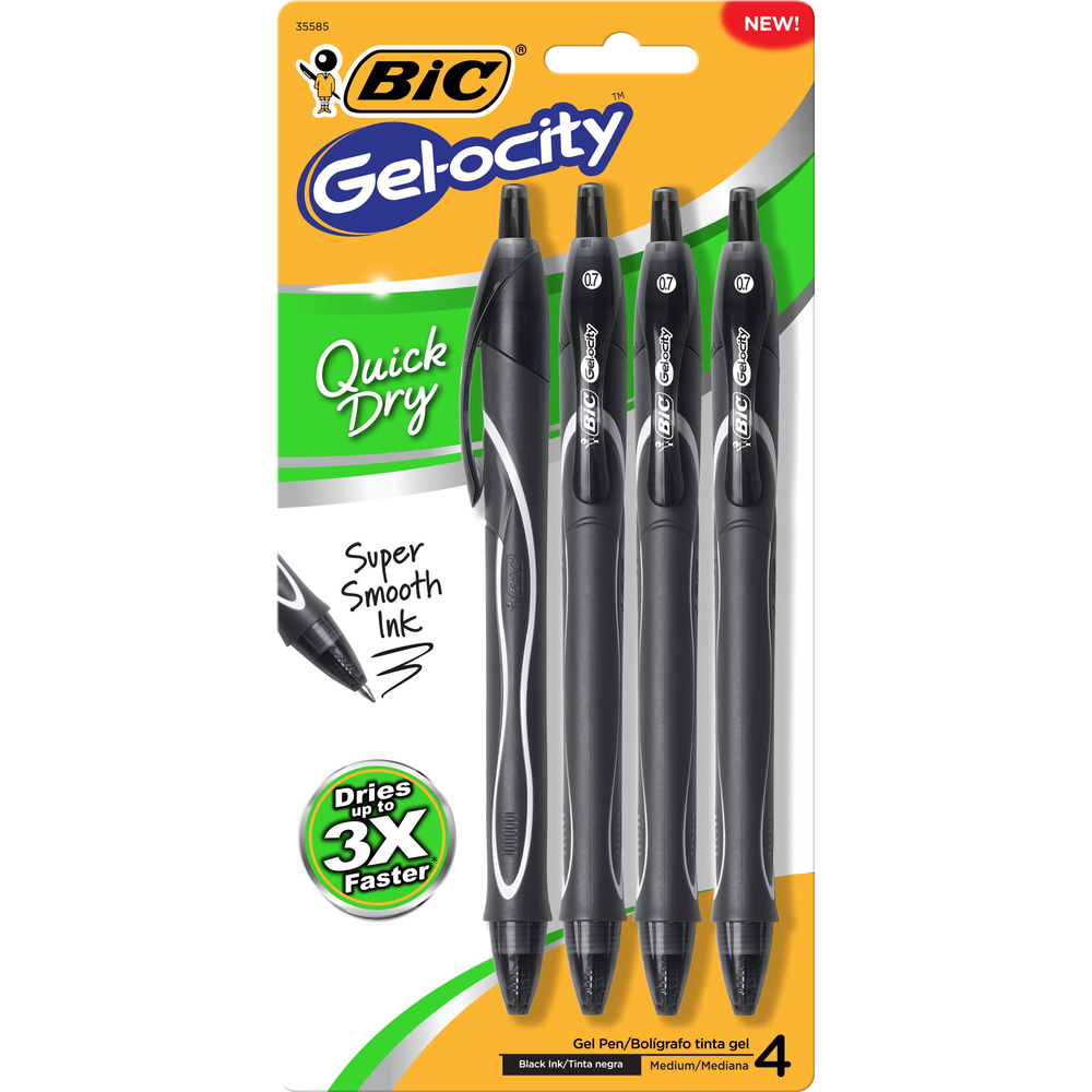 Gel-ocity Quick Dry Retractable Gel Pen