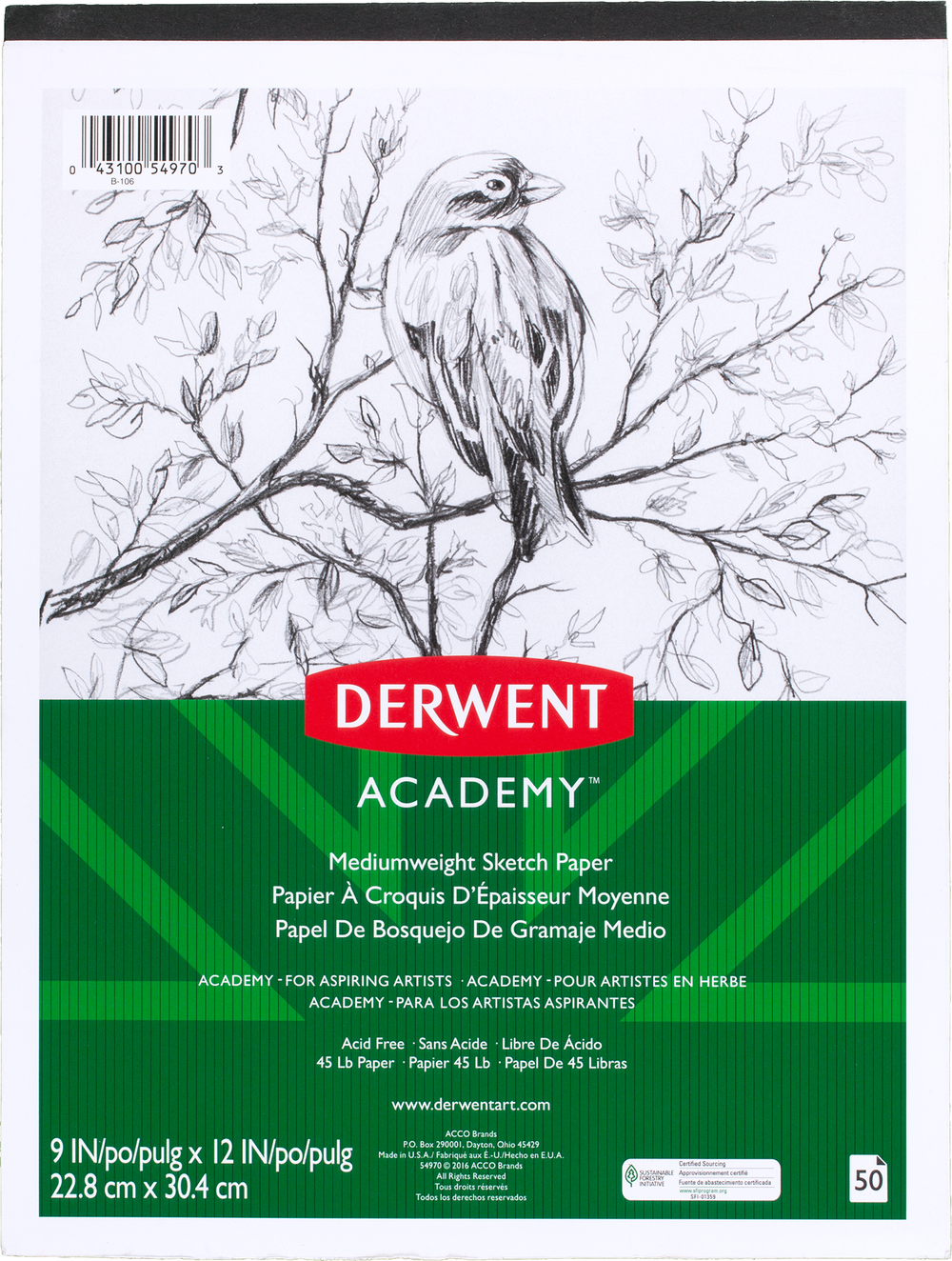 Derwent Lakeland Academy Sketch Pad