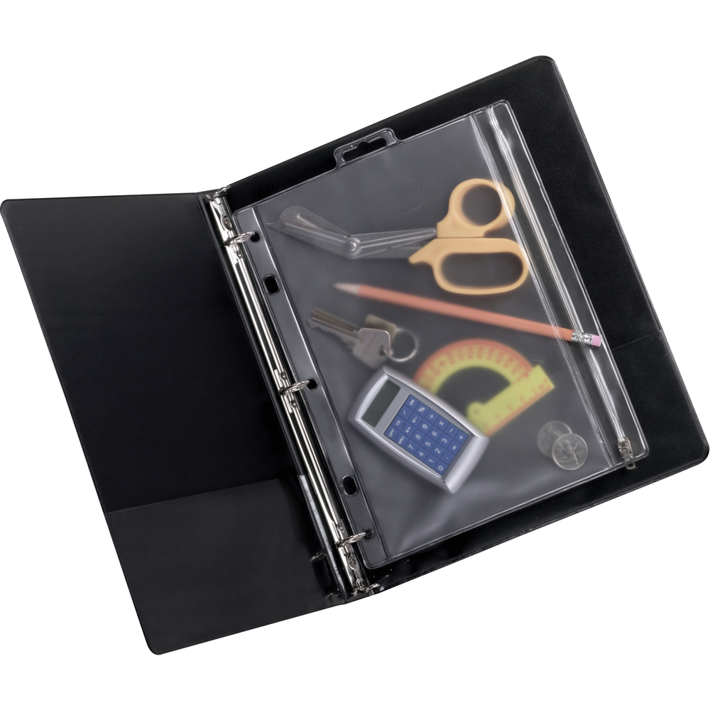Oxford Poly Zipper Binder Pocket