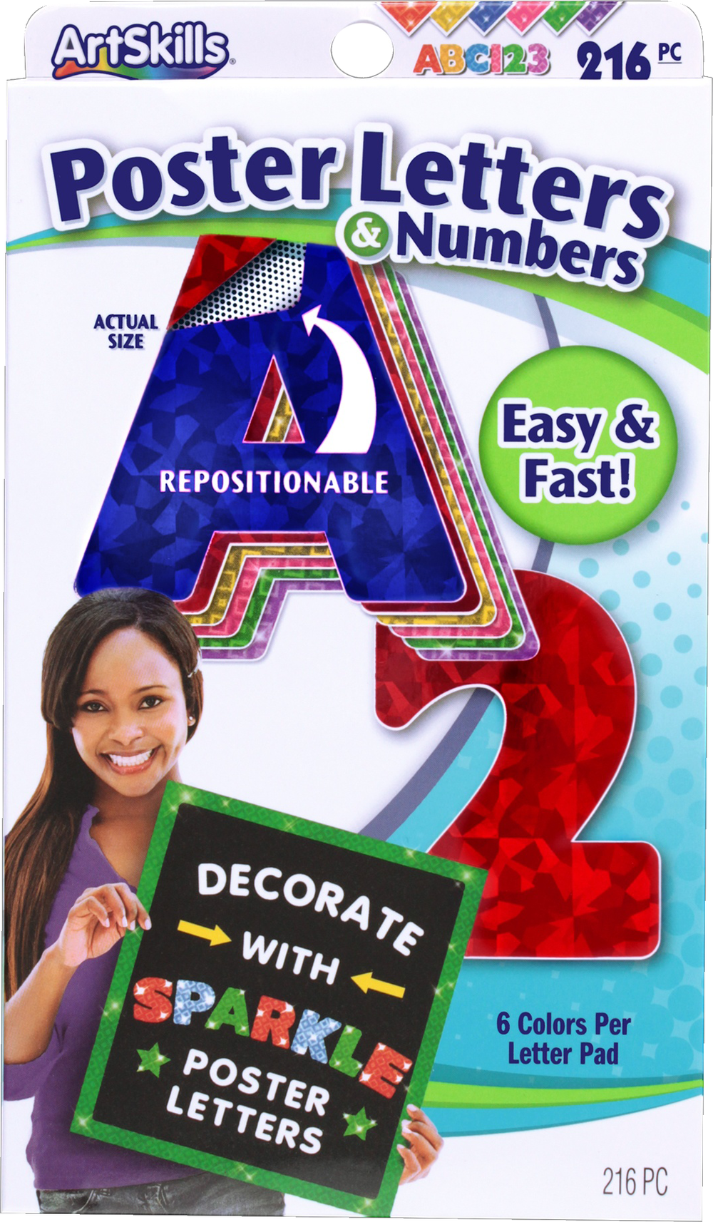 Poster Letters and Numbers