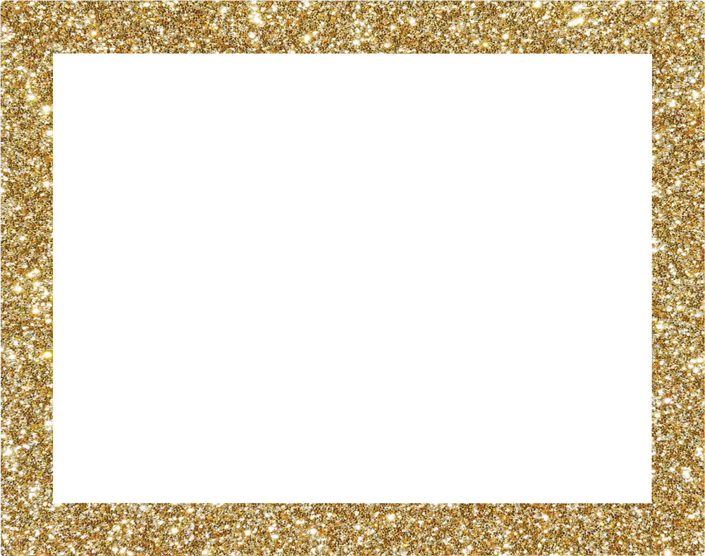Glitter Frame Poster Board