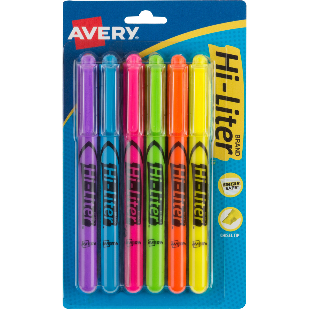 HI-LITER Pen Style Flourescent Highlighter