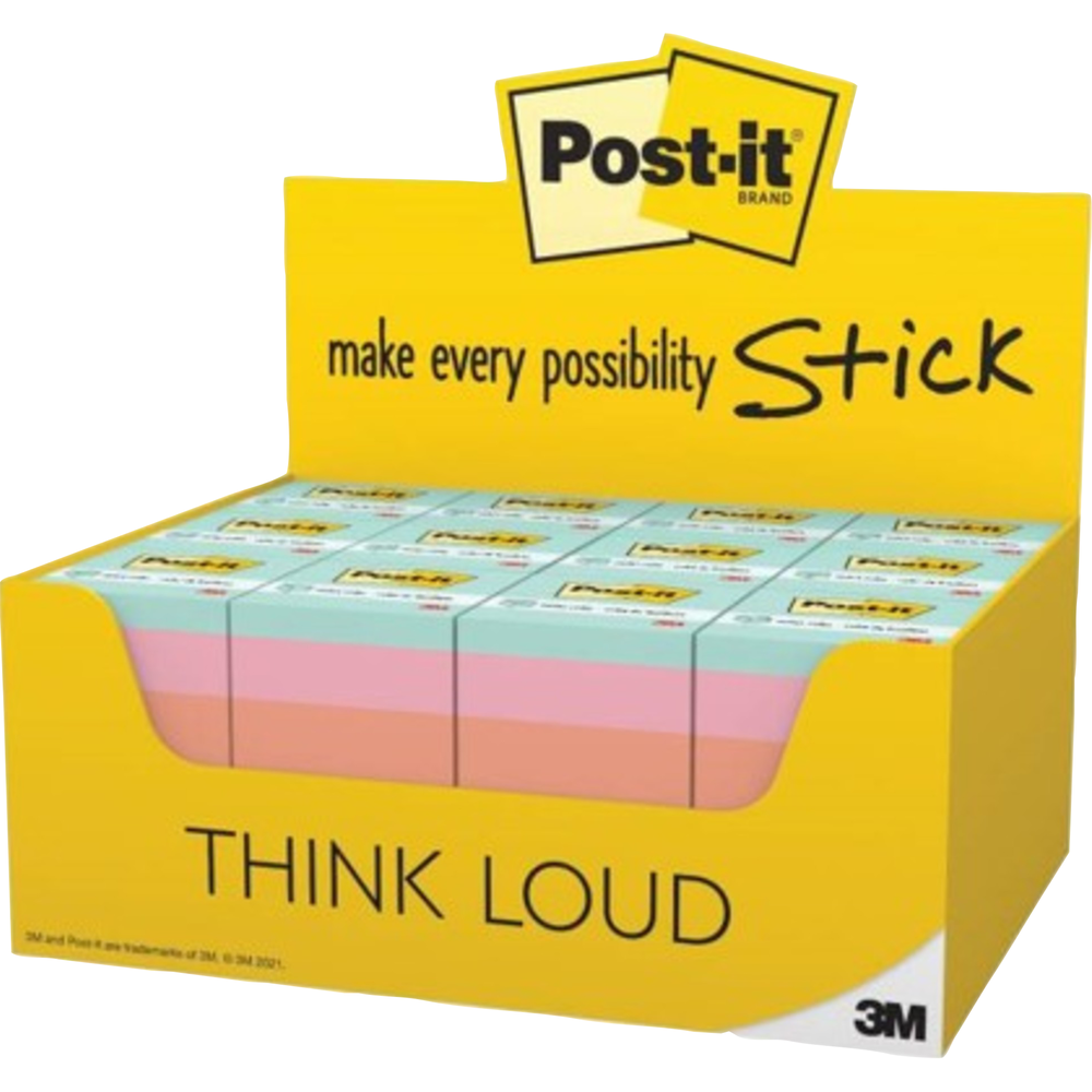 Post-it Sticky Notes Cube BTS PDQ Display