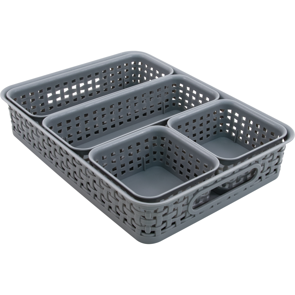 Plastic Weave Bins