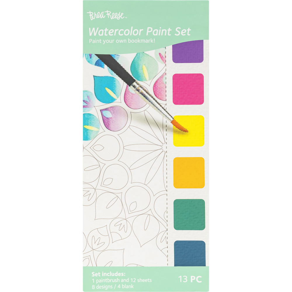 Watercolor with Paint Dots Mandalas