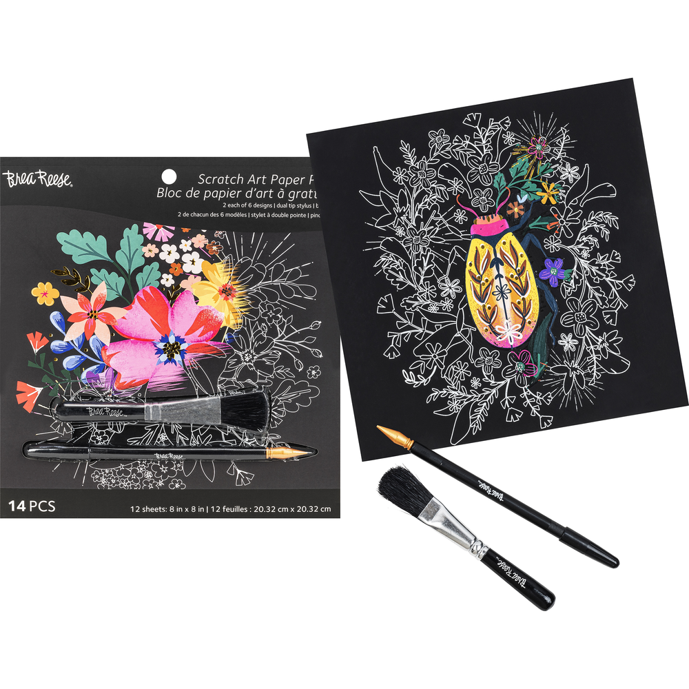 Mystical Scratch Art Paper Pad