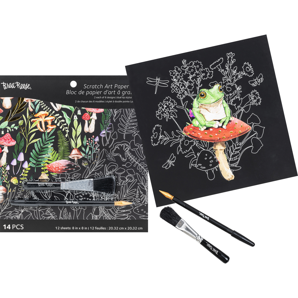 Nature Scratch Art Paper Pad