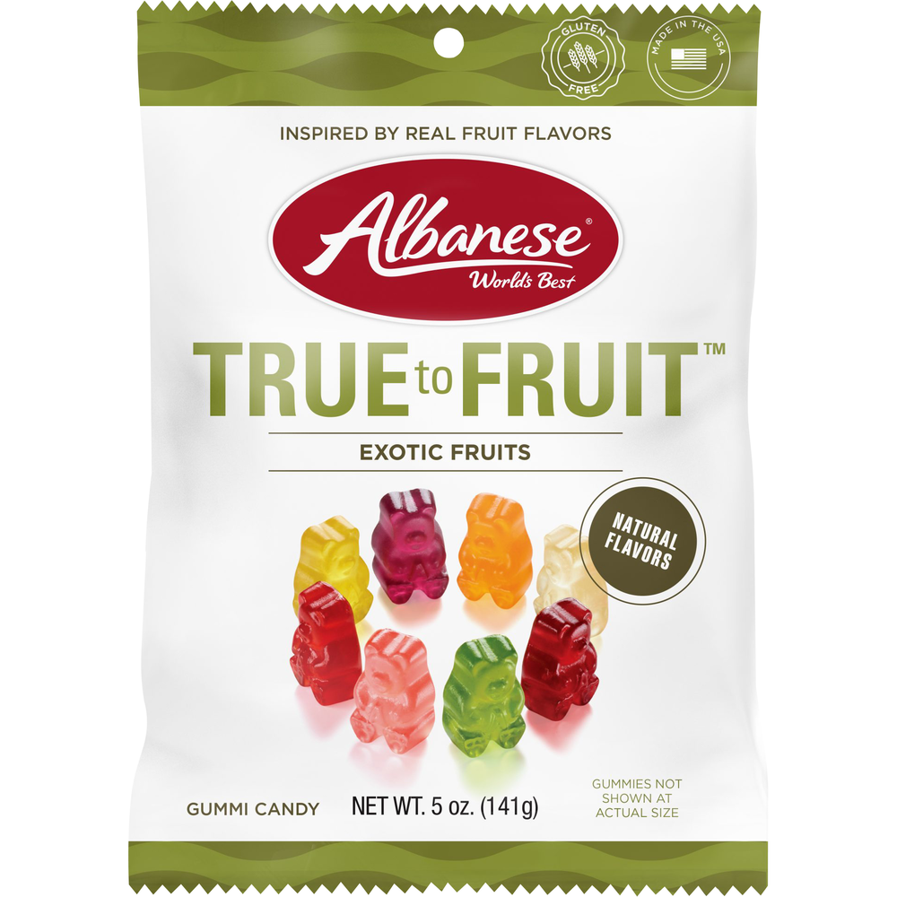 True to Fruit Exotic Fruits Gummies