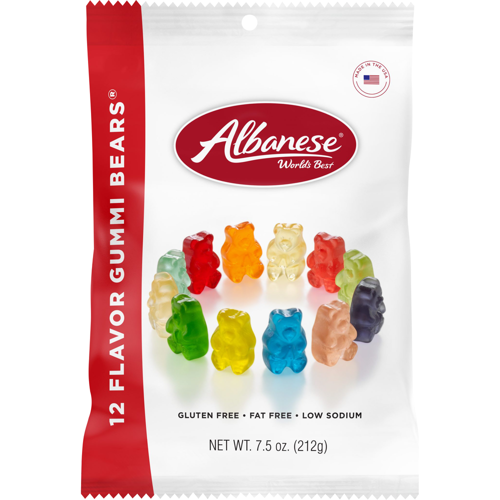 World's Best 12 Flavor Gummi Bears
