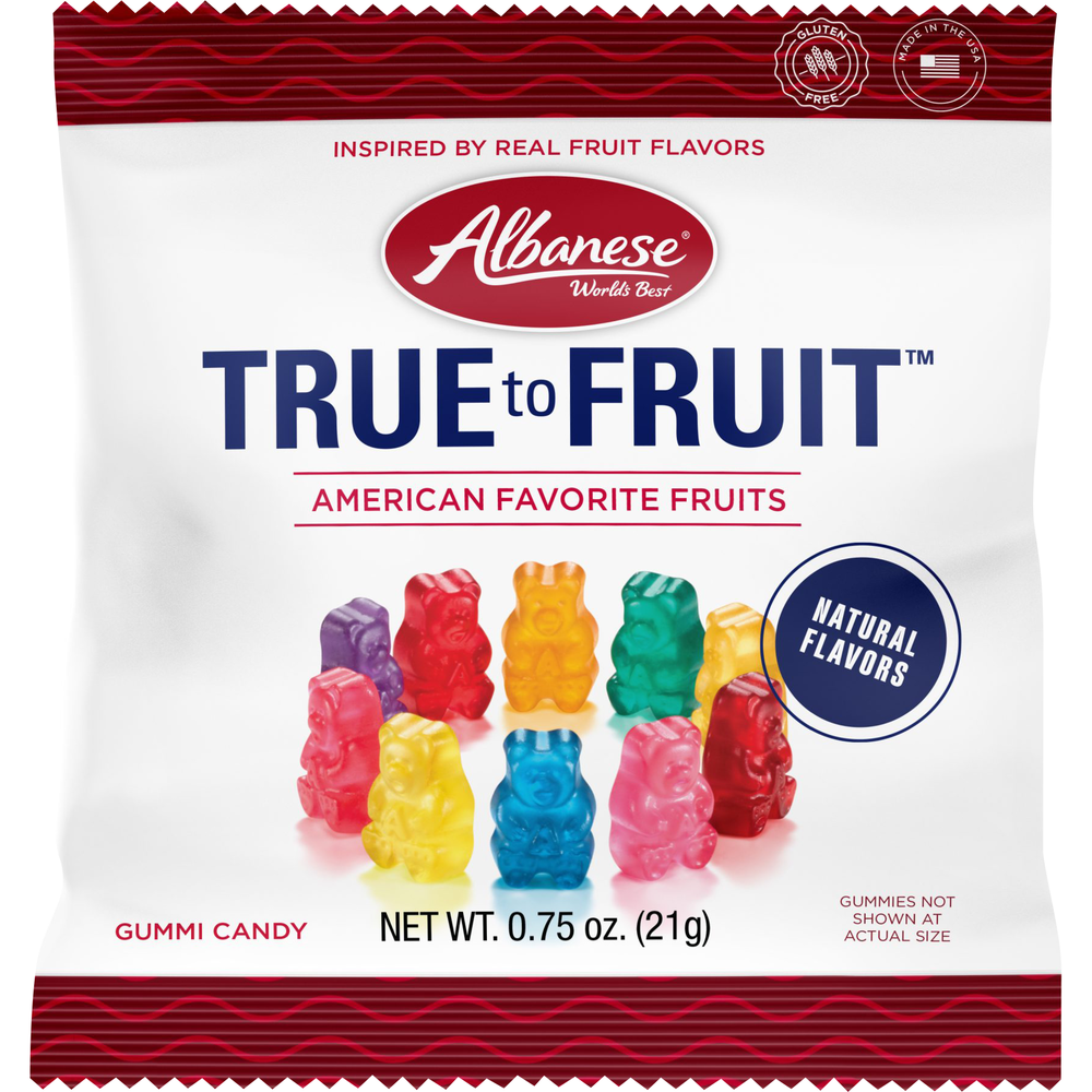 True to Fruit American Favorites Gummies