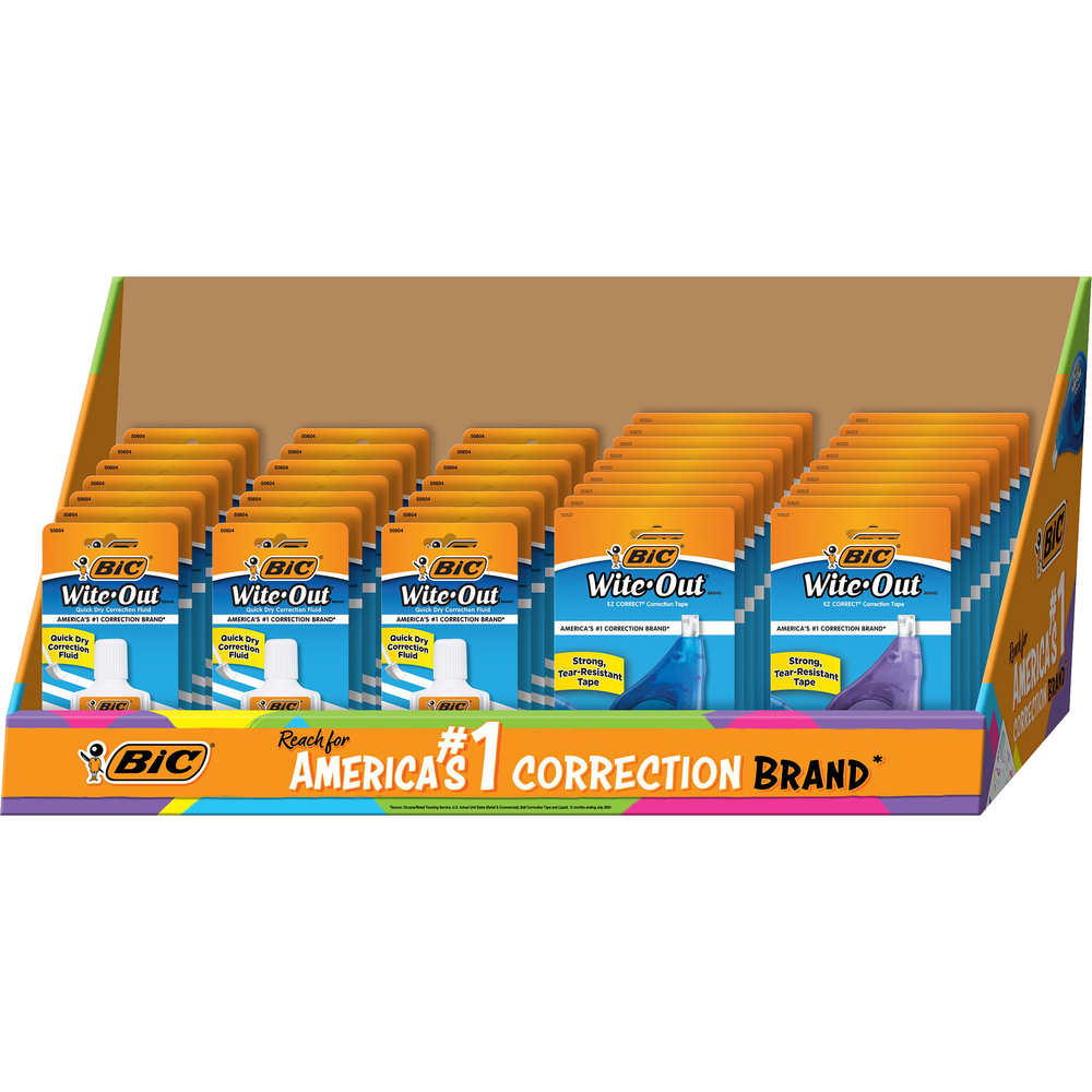 Wite-Out Brand Liquid/Correction Tape Display