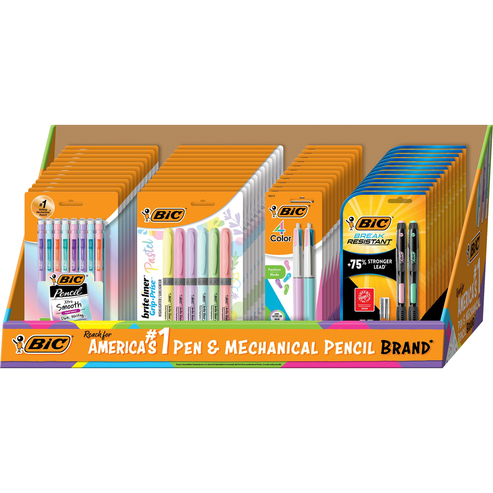 Pastel Mixed Stationery Display