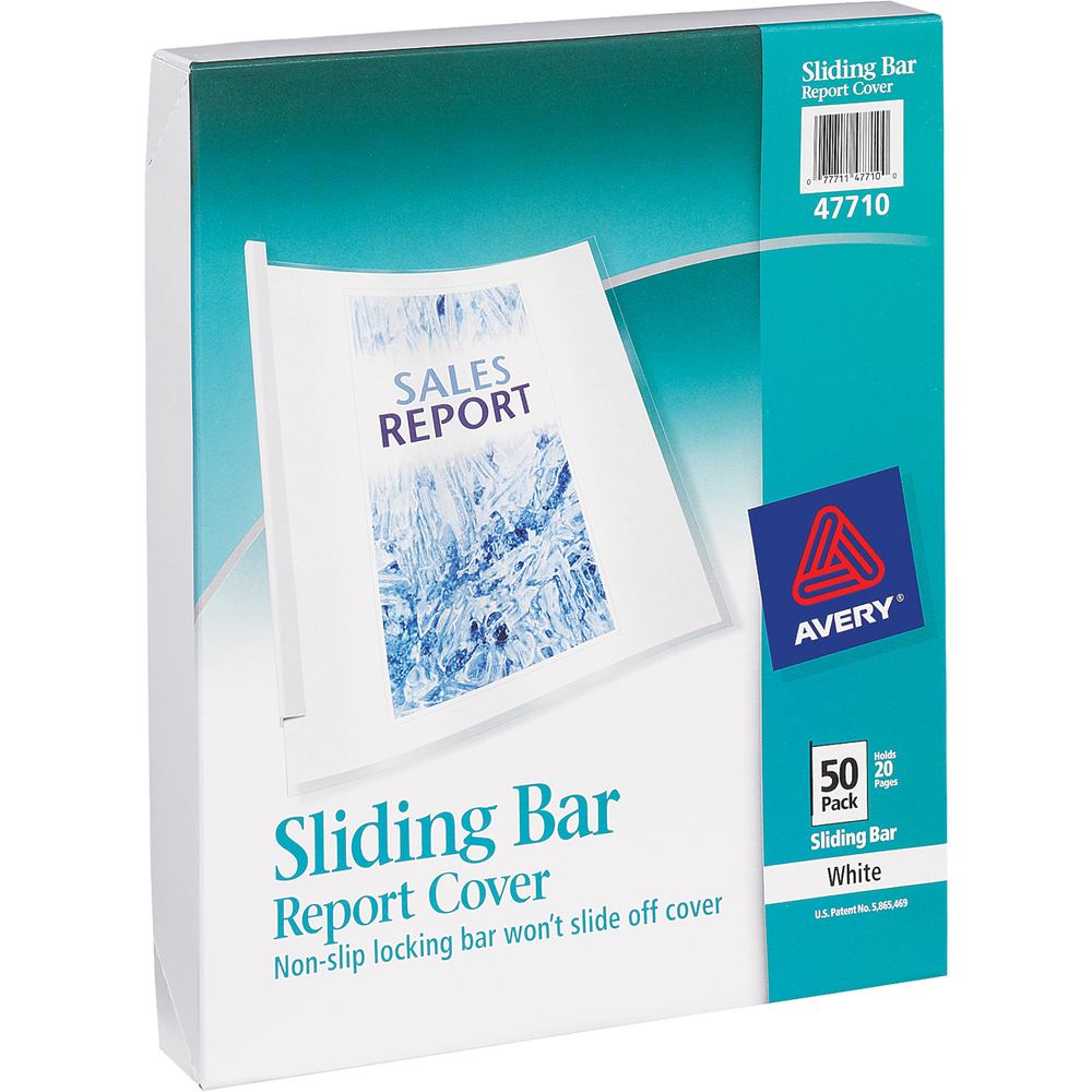 Sliding Bar Report Cover