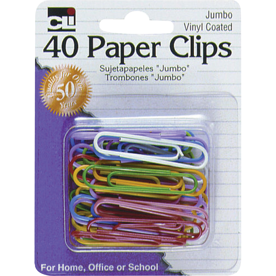 Paper Clips Vinyl Coated