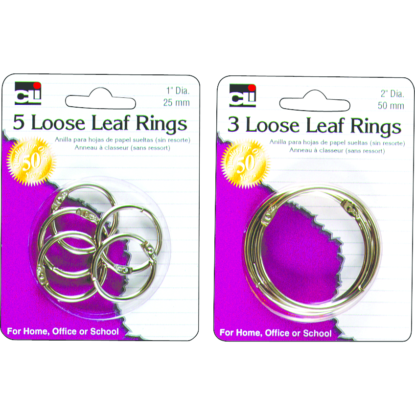 Loose Leaf Rings