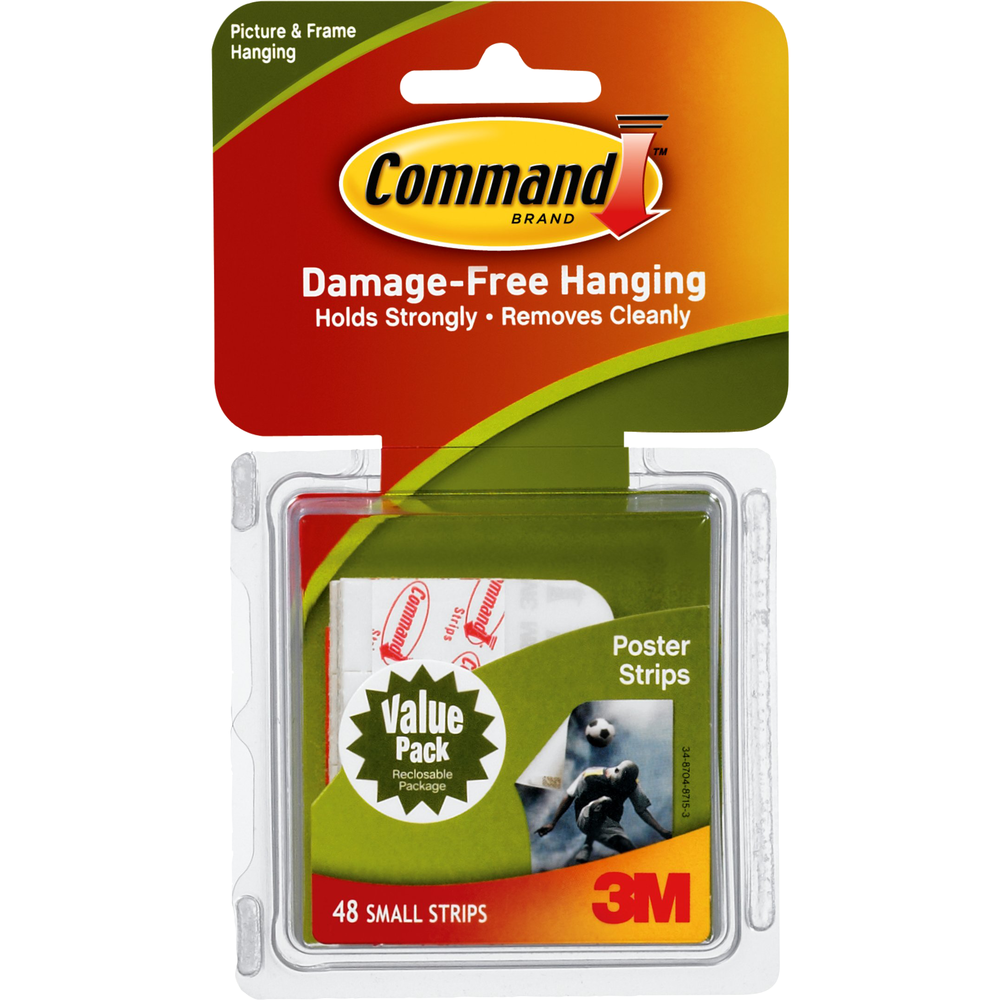 Command Adhesive Poster Strips