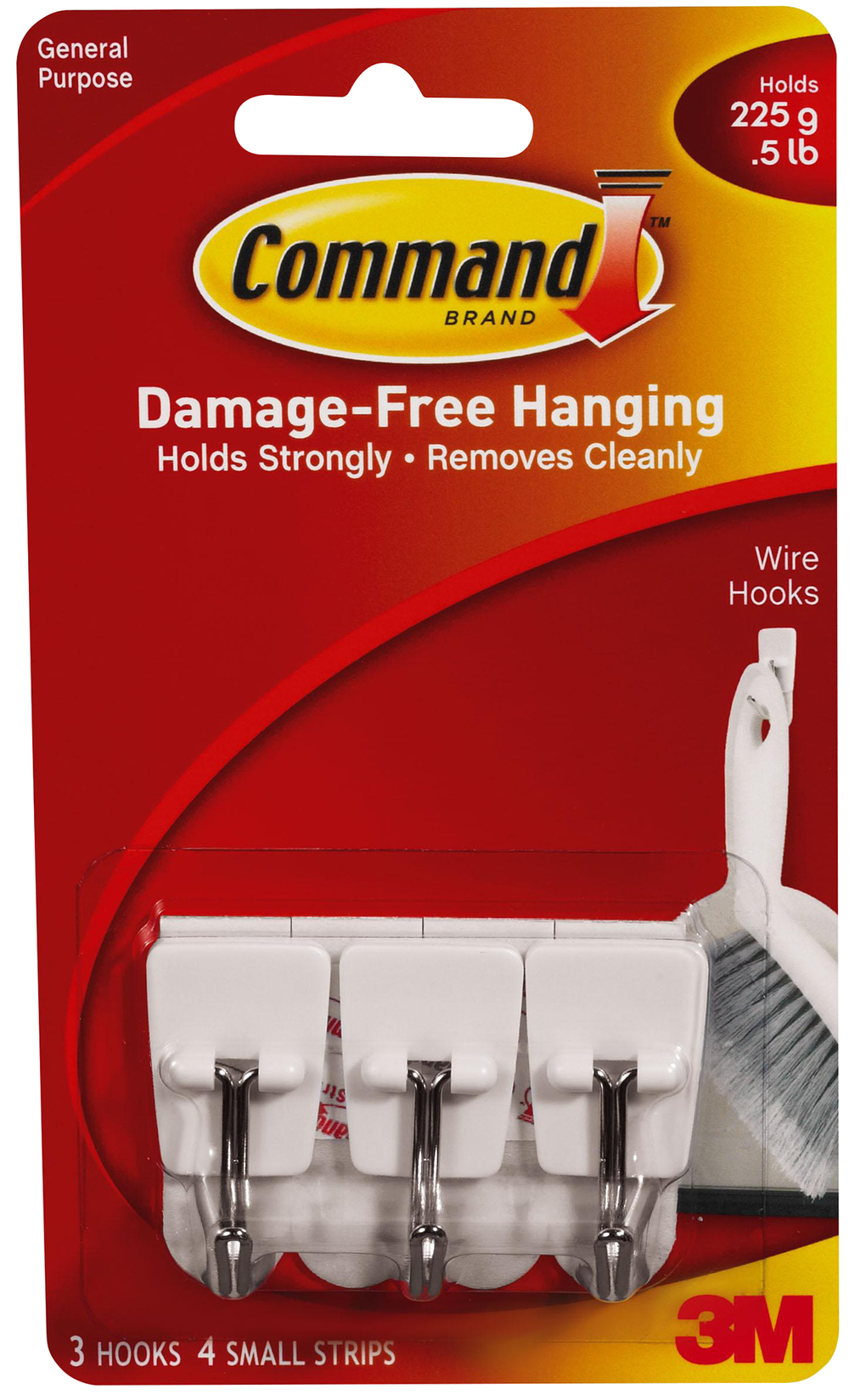 Command Adhesive Wire Hook