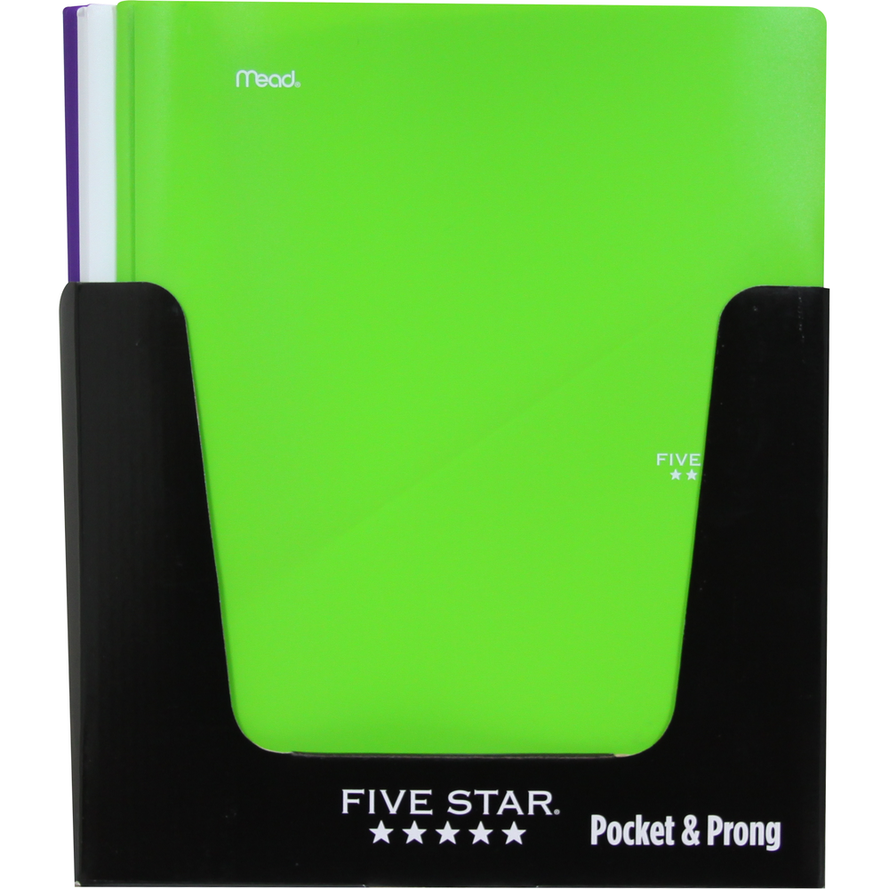 Five Star Pocket & Prong Plastic Folder