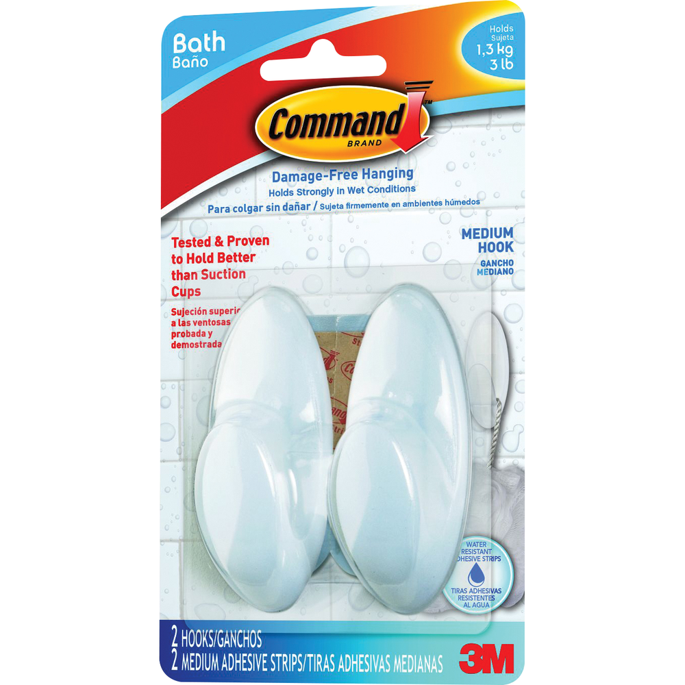 Command Bathroom Hook