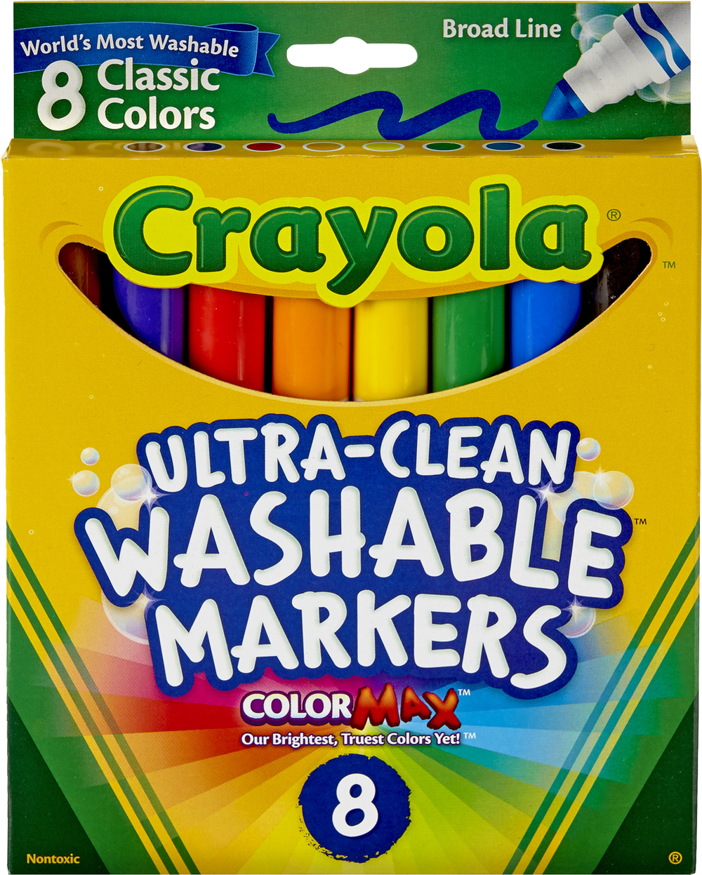 Crayola Washable Classic Colors Markers