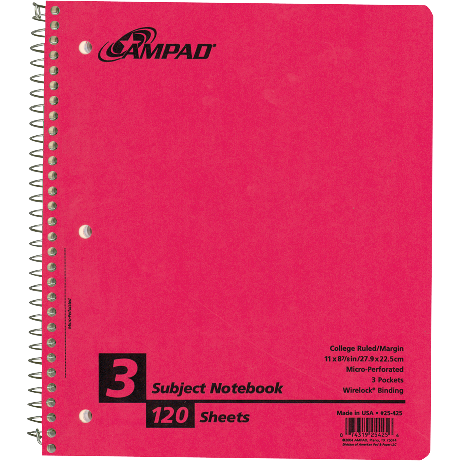 Ampad Wirebound Notebook