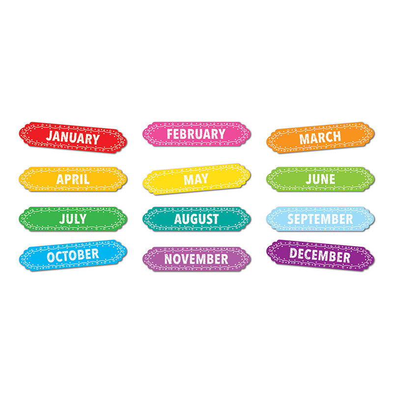 MAGNETIC MONTHS/YEAR CHALK LOOPS