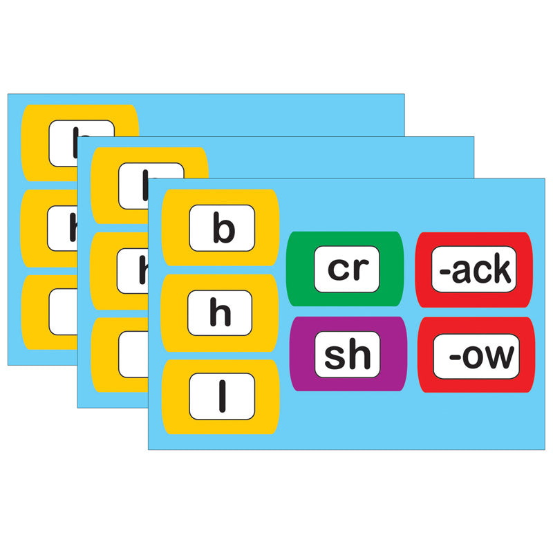 (3 PK) WORD CHUNKING FOAM MAGNETS