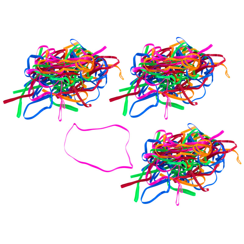 (3 PK) PLASTIBANDS 4.25IN 100CT