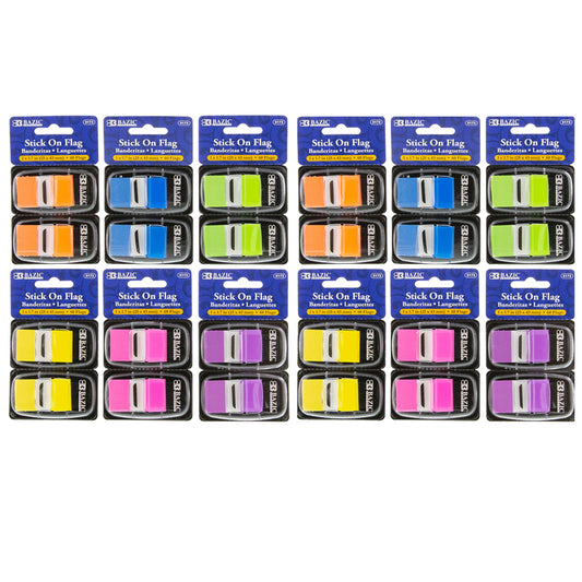 (12 PK) 1IN STANDARD FLAGS 60CT