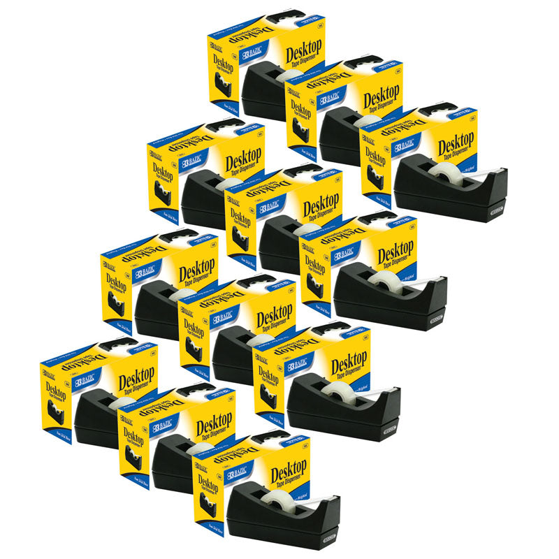 (12 EA) BAZIC DESKTOP TAPE