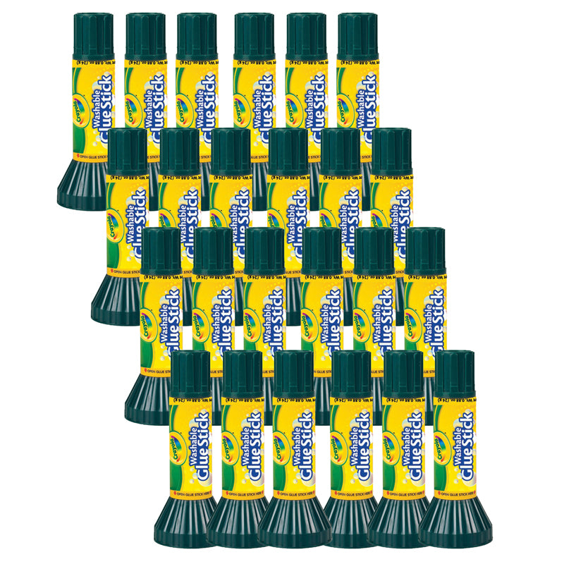 (24 EA) CRAYOLA GLUE STICK .88 OZ.