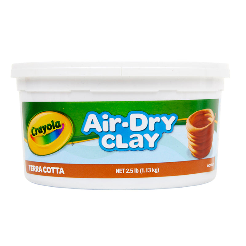 CRAYOLA AIR DRY CLAY 2 1/2LB TERRA