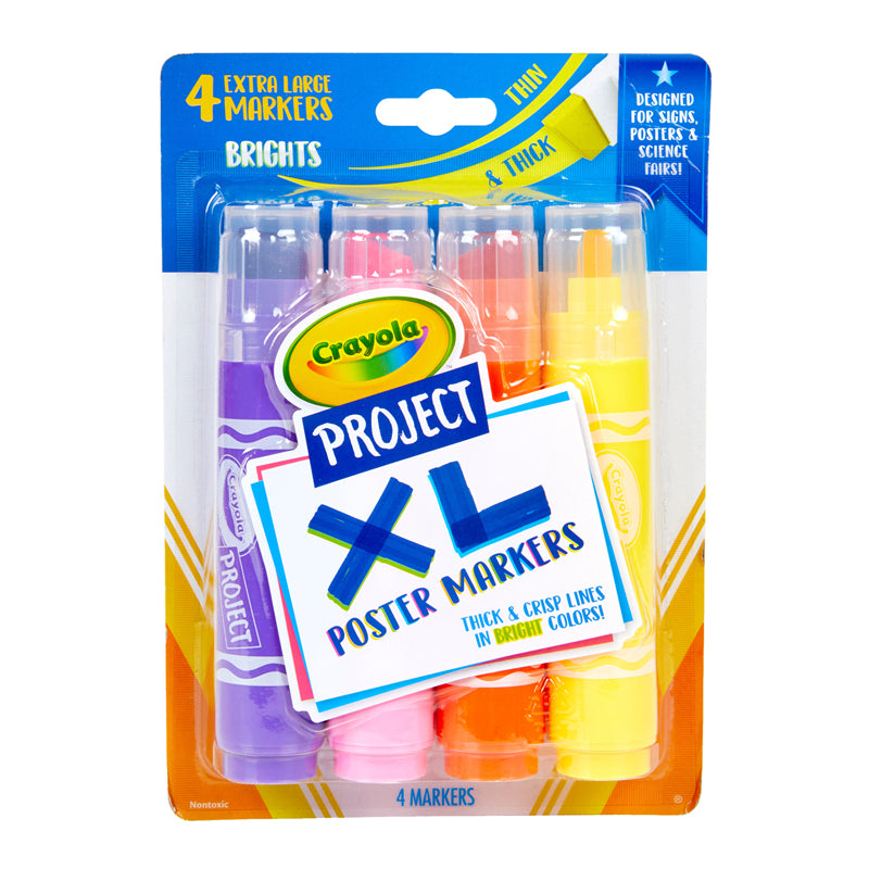 PROJECT 4CT XL MARKERS BOLD & BRITE