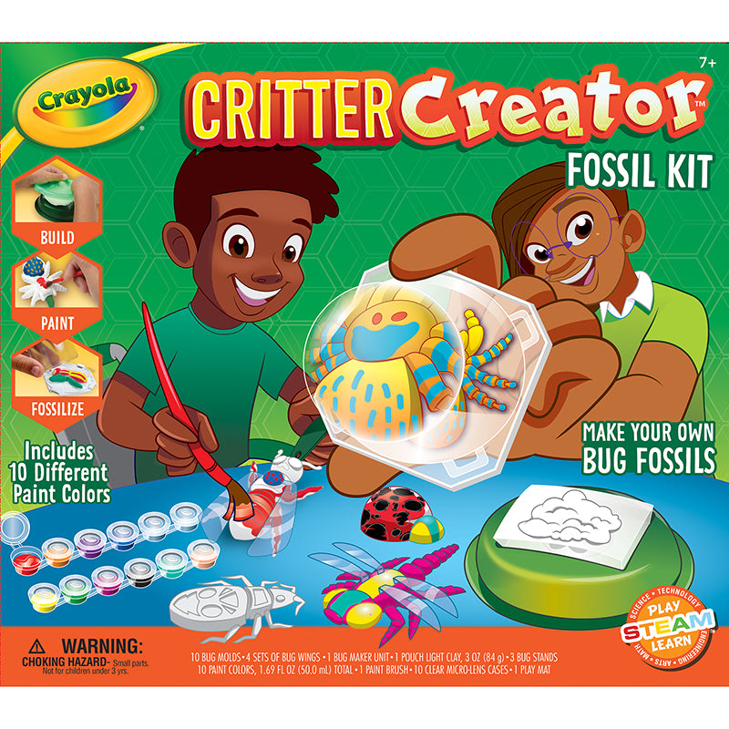 CRAYOLA CRITTER CREATOR FOSSIL LAB