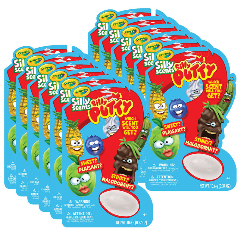 (12 EA) CRAYOLA SILLY SCENTS PUTTY
