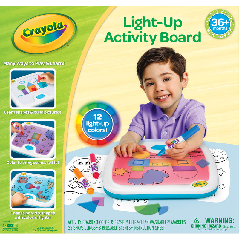YOUNG KIDS LIGHT UP ACTIVITY BOARD