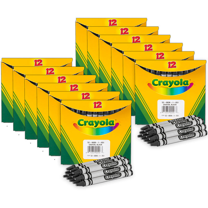 (12 BX) CRAYOLA BULK CRAYONS 12CT
