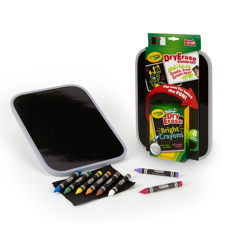 DUAL SIDED DRY-ERASE BOARD SET