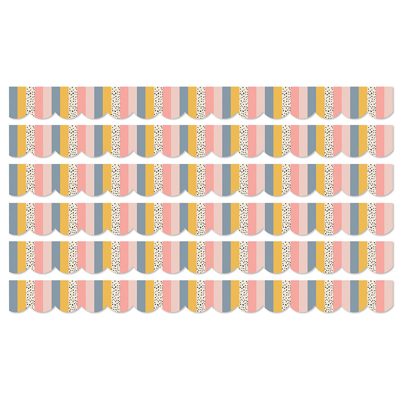 (6 PK) WE BELONG STRIPES BORDERS