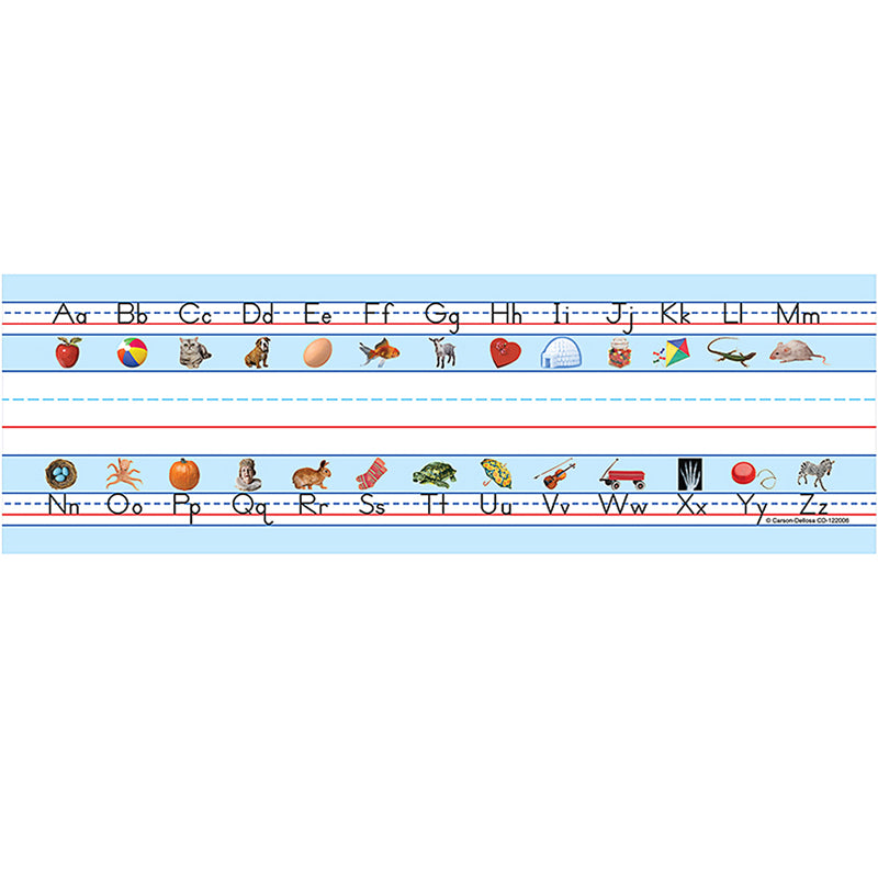 DESKPLATES ALPHABET - TRADITIONAL