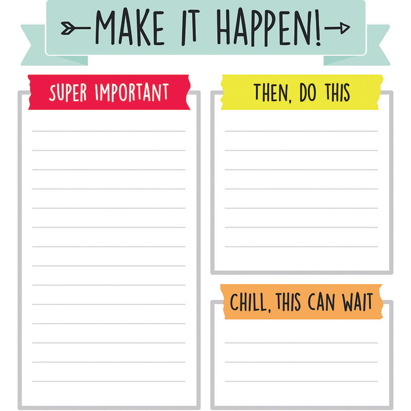 AIM HIGH SHAPE NOTEPAD GR PK-8