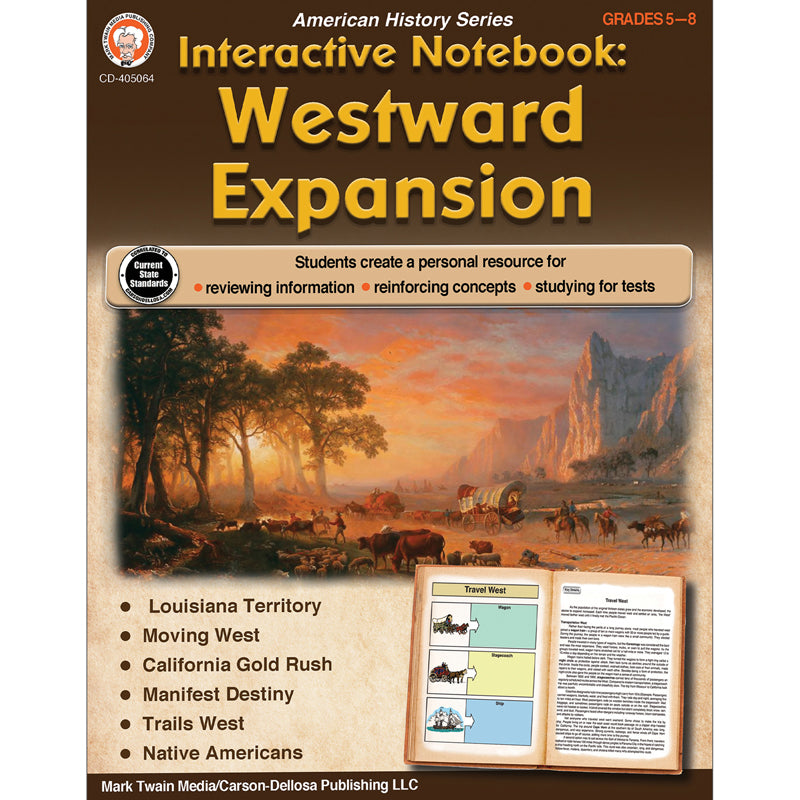 WESTWARD EXPANSION BOOK GR 5-8