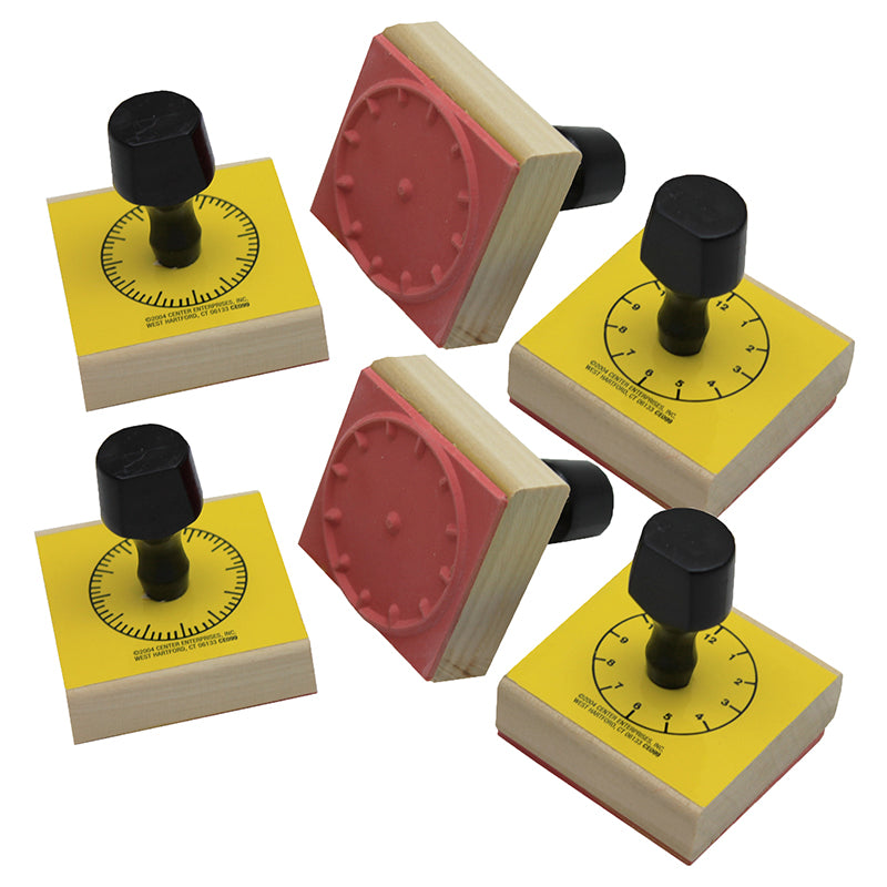 (2 ST) STAMP SET OF 3 CLOCK PER SET