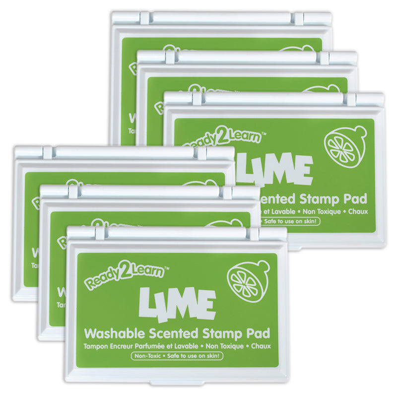 (6 EA) WASH SCENT STAMP PAD LIME