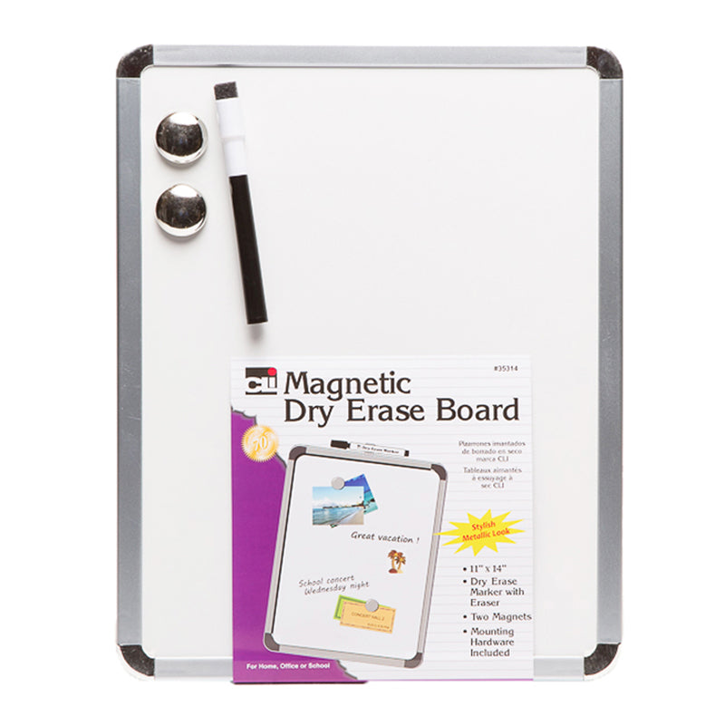 MAGNETIC DRY ERASE BOARD 11X14
