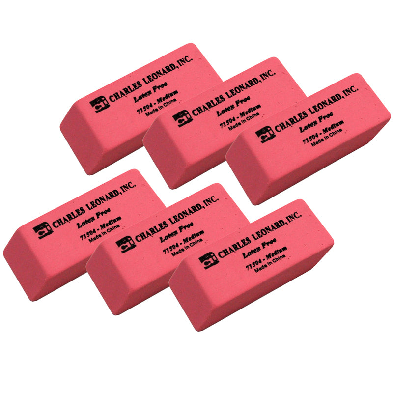 (6 BX) SYNTHETIC WEDGE ERASERS