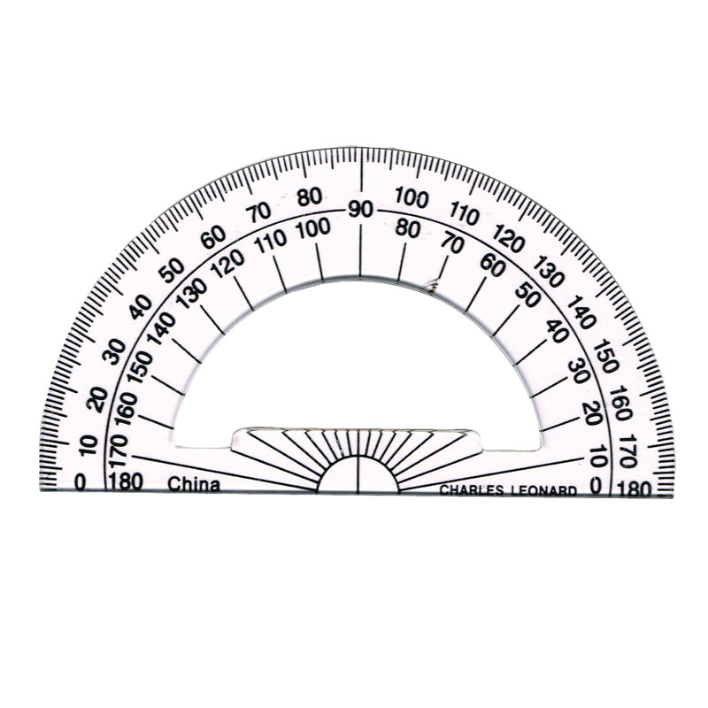 4 INCH PROTRACTOR PLASTIC