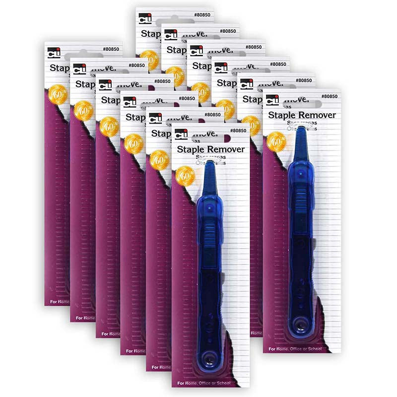 (12 EA) STRAIGHT STAPLE REMOVER