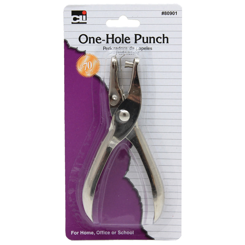 PUNCH PAPER 1 HOLE W/CATCHER